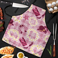 Aloha Hawaii Paniolo Lokelani Rose Palaka Apron Coastal Rodeo - Polynesian Pride