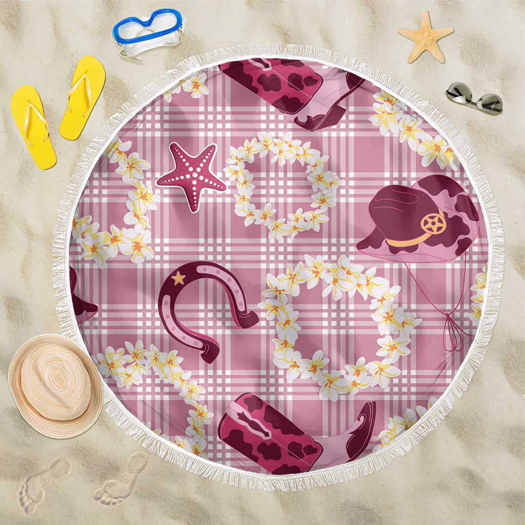 Aloha Hawaii Paniolo Lokelani Rose Palaka Beach Blanket Coastal Rodeo - Polynesian Pride