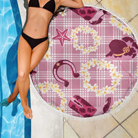 Aloha Hawaii Paniolo Lokelani Rose Palaka Beach Blanket Coastal Rodeo - Polynesian Pride