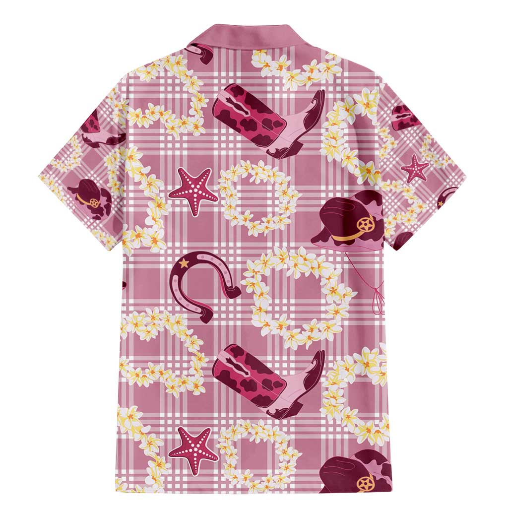 Aloha Hawaii Paniolo Lokelani Rose Palaka Family Matching Mermaid Dress and Hawaiian Shirt Coastal Rodeo - Polynesian Pride