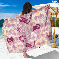 Aloha Hawaii Paniolo Lokelani Rose Palaka Sarong Coastal Rodeo - Polynesian Pride