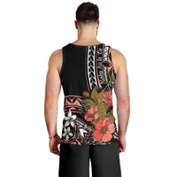 Hawaii Valentine Men Tank Top Plumeria Aloha Wau Ia Oe LT7 - Polynesian Pride