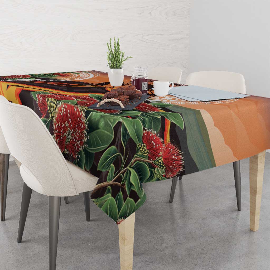 Hawaii Women's Day Tribal Tablecloth Pele Honua Mea