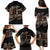 Samoa Siapo Mamanu Family Matching Puletasi and Hawaiian Shirt Waves Motifs