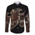 Samoa Siapo Mamanu Family Matching Puletasi and Hawaiian Shirt Waves Motifs