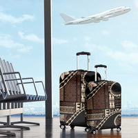 Samoa Siapo Mamanu Luggage Cover Waves Motifs