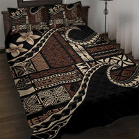 Samoa Siapo Mamanu Quilt Bed Set Waves Motifs