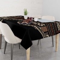Samoa Siapo Mamanu Tablecloth Waves Motifs