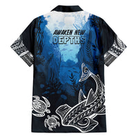 World Ocean Day Pasifika Family Matching Puletasi and Hawaiian Shirt Awaken New Depths