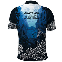 World Ocean Day Pasifika Polo Shirt Awaken New Depths