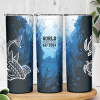 World Ocean Day Pasifika Skinny Tumbler Awaken New Depths