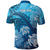 Hawaii World Ocean Day Polo Shirt Kakau Turtles