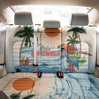 Summer Holiday It's 5 o'clock Somewhere Vintage Hawaii Back Car Seat Cover LT7 - Polynesian Pride