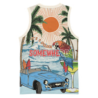 Summer Holiday It's 5 o'clock Somewhere Vintage Hawaii Basketball Jersey LT7 - Polynesian Pride