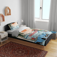 Summer Holiday It's 5 o'clock Somewhere Vintage Hawaii Bedding Set LT7 - Polynesian Pride
