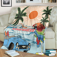 Summer Holiday It's 5 o'clock Somewhere Vintage Hawaii Blanket LT7 - Polynesian Pride