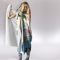 Summer Holiday It's 5 o'clock Somewhere Vintage Hawaii Hooded Blanket LT7 - Polynesian Pride