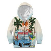 Summer Holiday It's 5 o'clock Somewhere Vintage Hawaii Kid Hoodie LT7 Zip Hoodie Colorful - Polynesian Pride
