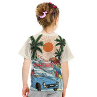 Summer Holiday It's 5 o'clock Somewhere Vintage Hawaii Kid T Shirt LT7 - Polynesian Pride