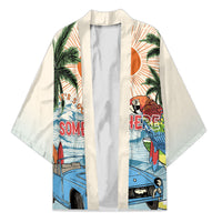 Summer Holiday It's 5 o'clock Somewhere Vintage Hawaii Kimono LT7 Unisex Colorful - Polynesian Pride