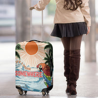 Summer Holiday It's 5 o'clock Somewhere Vintage Hawaii Luggage Cover LT7 - Polynesian Pride