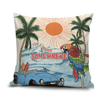 Summer Holiday It's 5 o'clock Somewhere Vintage Hawaii Pillow Cover LT7 Colorful - Polynesian Pride