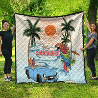 Summer Holiday It's 5 o'clock Somewhere Vintage Hawaii Quilt LT7 - Polynesian Pride