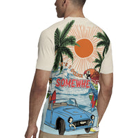 Summer Holiday It's 5 o'clock Somewhere Vintage Hawaii Rugby Jersey LT7 - Polynesian Pride