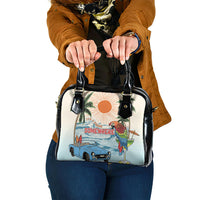 Summer Holiday It's 5 o'clock Somewhere Vintage Hawaii Shoulder Handbag LT7 One Size Colorful - Polynesian Pride
