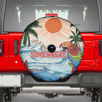 Summer Holiday It's 5 o'clock Somewhere Vintage Hawaii Spare Tire Cover LT7 - Polynesian Pride
