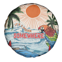 Summer Holiday It's 5 o'clock Somewhere Vintage Hawaii Spare Tire Cover LT7 - Polynesian Pride