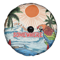 Summer Holiday It's 5 o'clock Somewhere Vintage Hawaii Spare Tire Cover LT7 - Polynesian Pride