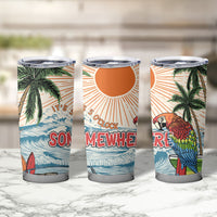 Summer Holiday It's 5 o'clock Somewhere Vintage Hawaii Tumbler Cup LT7 - Polynesian Pride