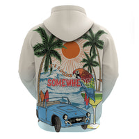 Summer Holiday It's 5 o'clock Somewhere Vintage Hawaii Zip Hoodie LT7 - Polynesian Pride