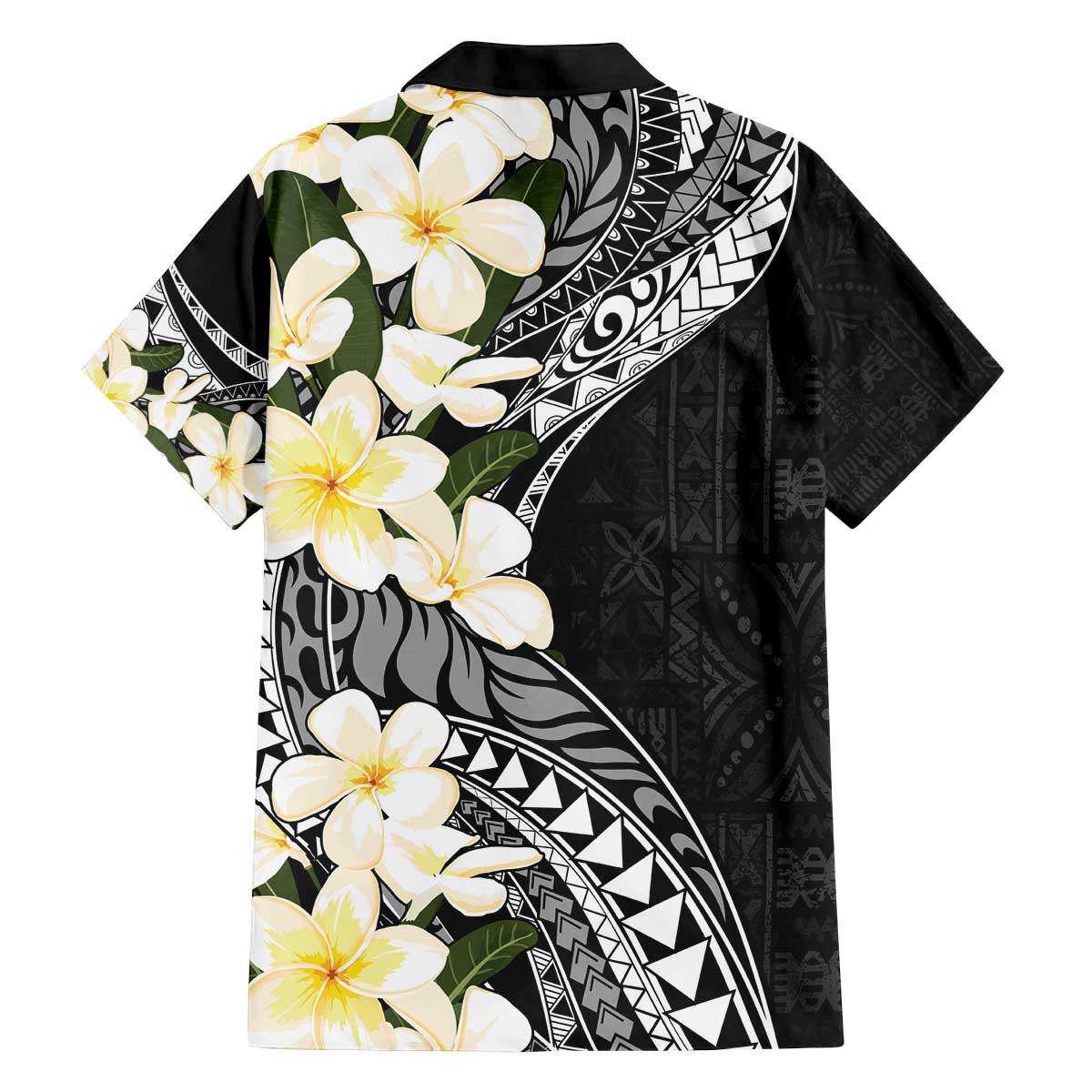 Aloha Hawaii Festive Family Matching Off Shoulder Short Dress and Hawaiian Shirt Frangipani Lace Classic
