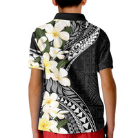Aloha Hawaii Festive Kid Polo Shirt Frangipani Lace Classic LT7 - Polynesian Pride