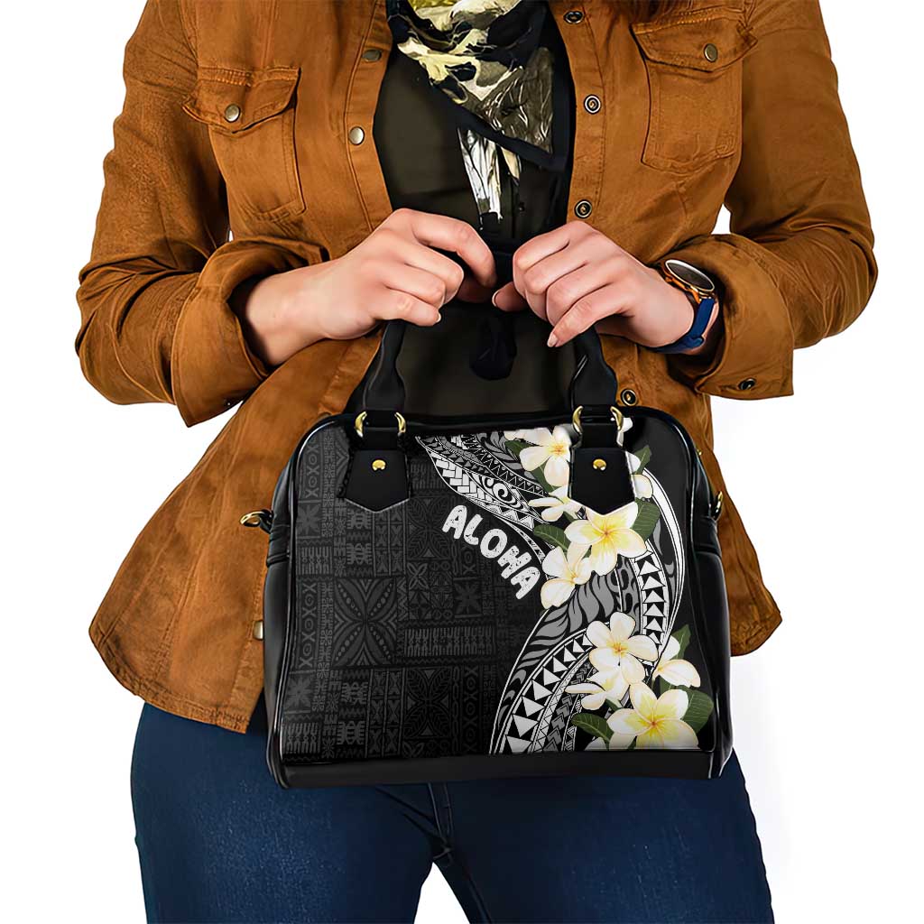 Aloha Hawaii Festive Shoulder Handbag Frangipani Lace Classic