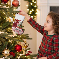 Here For A Koality Xmas Australia Abogirinal Christmas Stocking Santa Koala - Polynesian Pride