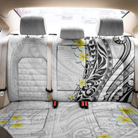 Hawaii Aloha Back Car Seat Cover Plumeria Vintage - White LT7