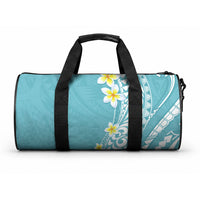 Hawaii Aloha Duffle Bag Plumeria Vintage - Turquoise LT7 One size Turquoise - Polynesian Pride