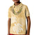 Aloha Honolulu Festival Kid Polo Shirt Hawaii Kapa Mix Flowers Lei