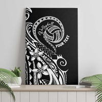 Polynesia Beach Volleyball Personalized Canvas Wall Art Basic