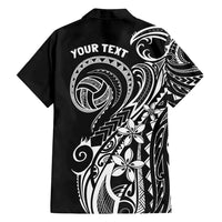 Polynesia Beach Volleyball Personalized Family Matching Summer Maxi Dress and Hawaiian Shirt Basic