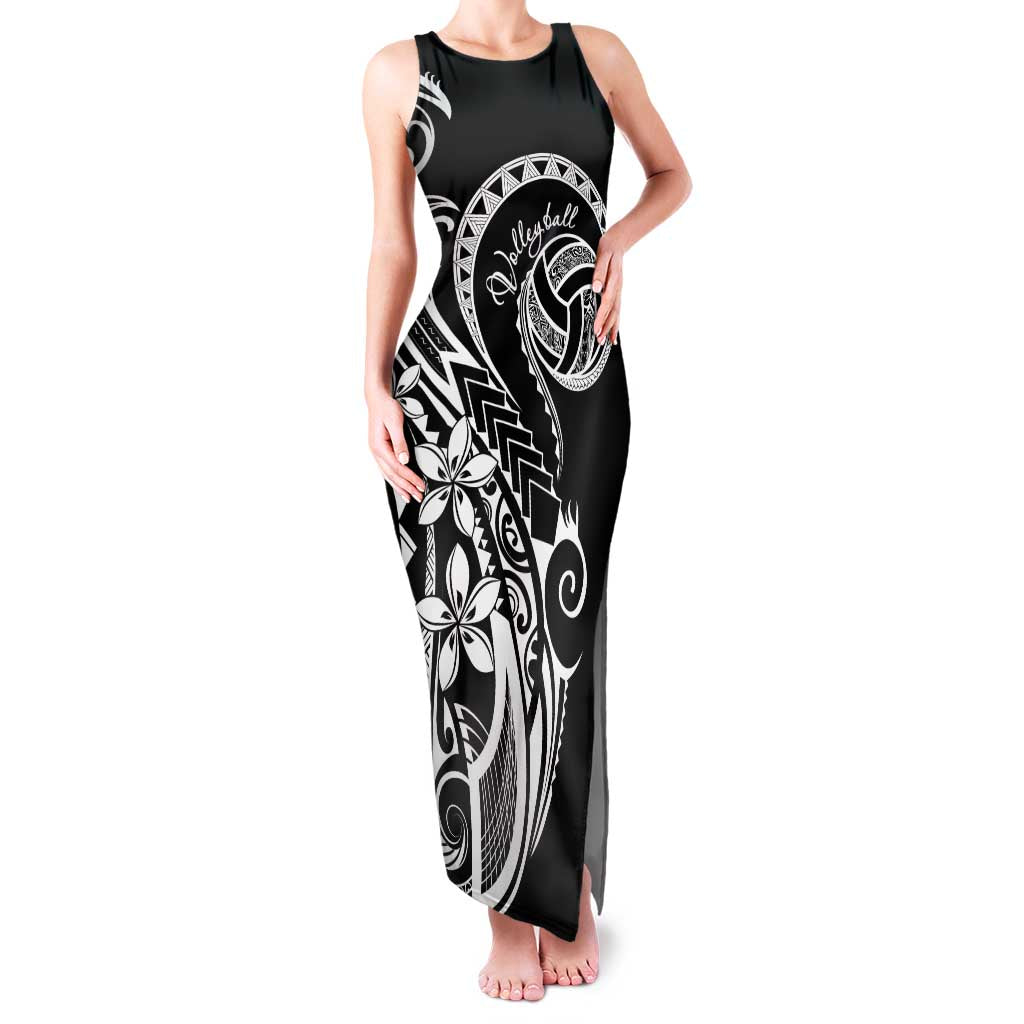 Polynesia Beach Volleyball Personalized Family Matching Tank Maxi Dress and Hawaiian Shirt Basic