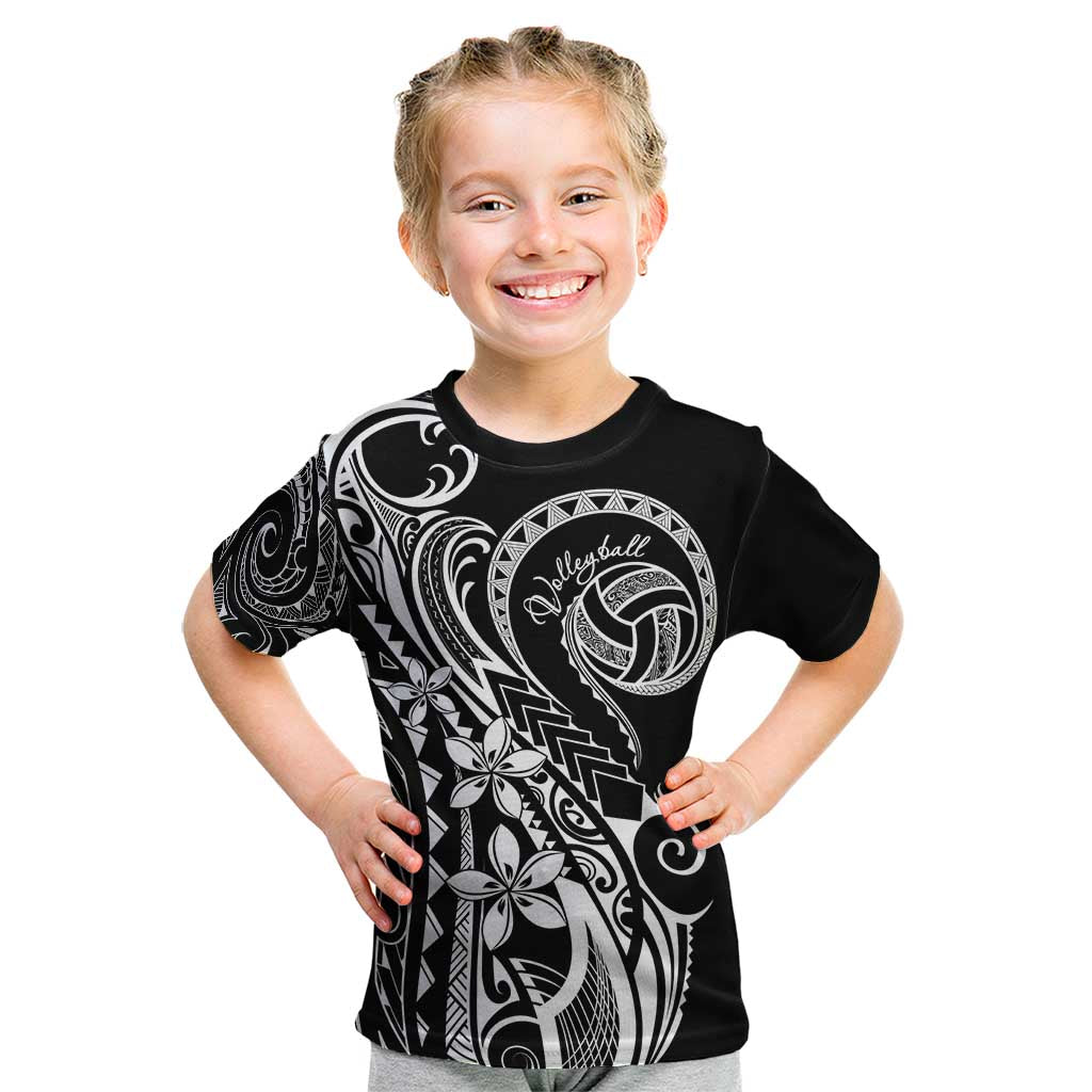 Polynesia Beach Volleyball Personalized Kid T Shirt Basic LT7 Black - Polynesian Pride
