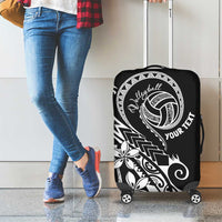 Polynesia Beach Volleyball Personalized Luggage Cover Basic