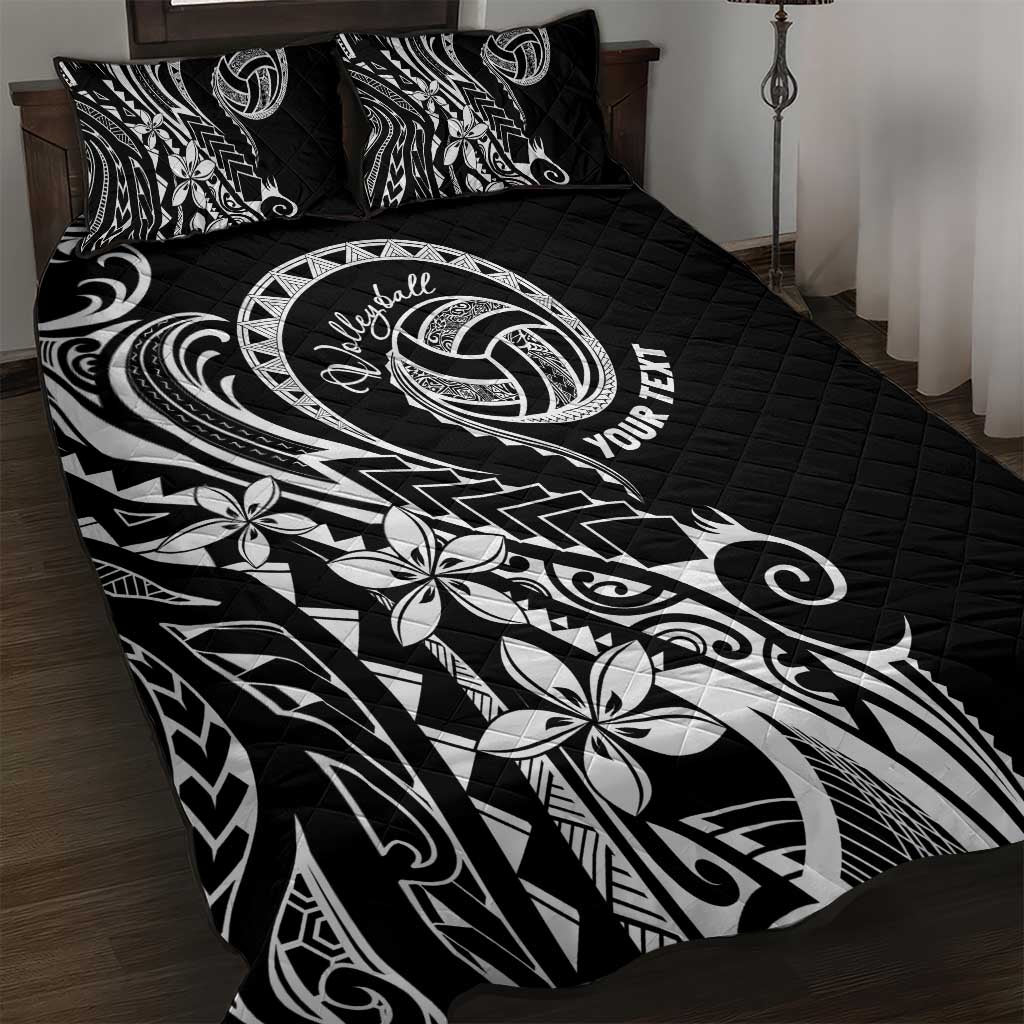 Polynesia Beach Volleyball Personalized Quilt Bed Set Basic