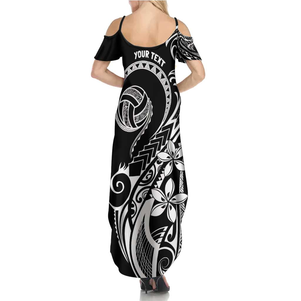 Polynesia Beach Volleyball Personalized Summer Maxi Dress Basic