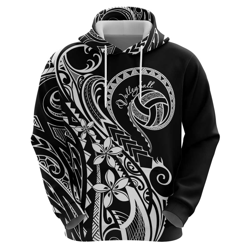 Polynesia Beach Volleyball Personalized Zip Hoodie Basic