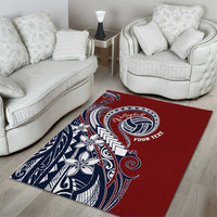 Polynesia Beach Volleyball Personalized Area Rug Special